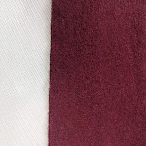 BURBERRY London Vintage Solid Knit 100% Cashmere Neck Warmer Maroon SCARF - Picture 5 of 8